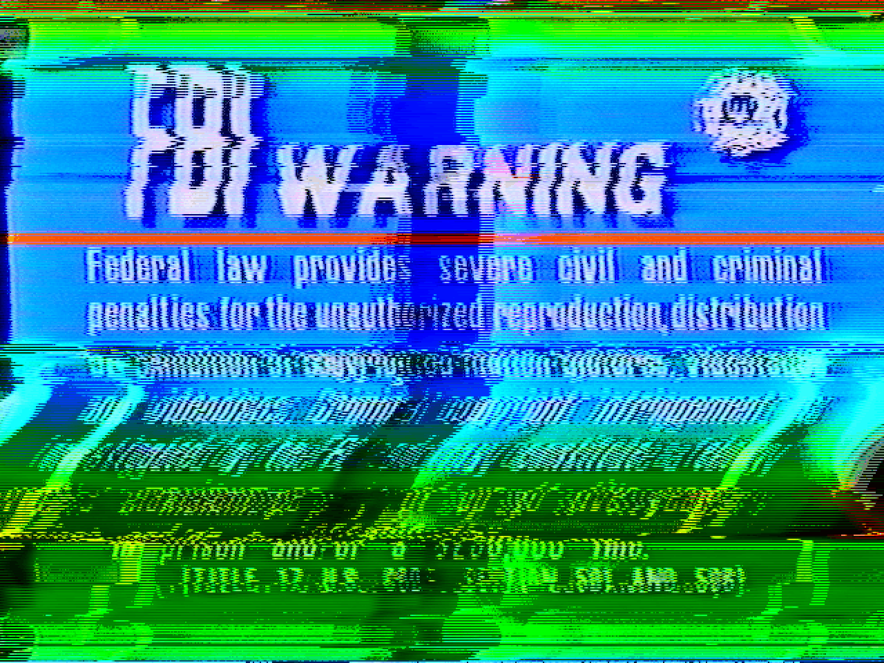 FBI WARNING